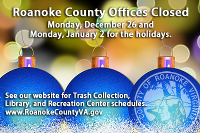 2016 Holiday Hours
